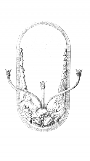 Projekty żyrandoli  Pałac Karola Poznańskiego w Łodzi,  rysunek wykonany ręcznie ołówkiem,