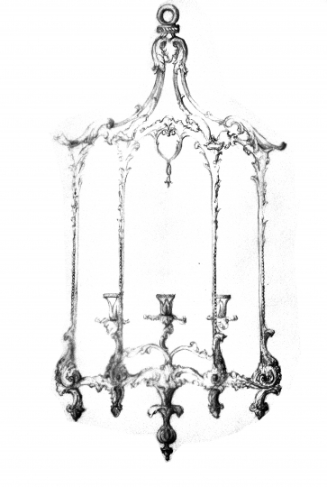 Projekty żyrandoli  Pałac Karola Poznańskiego w Łodzi,  rysunek wykonany ręcznie ołówkiem,