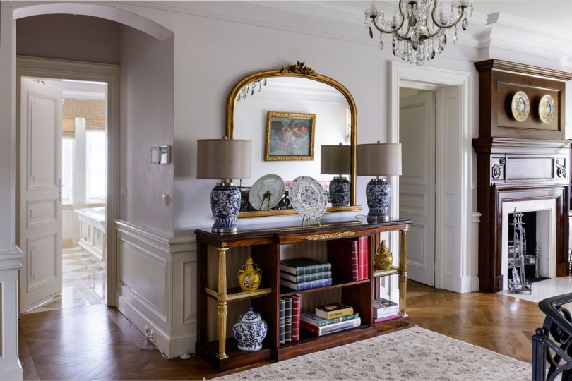 Dom z pięknym ogrodem