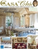 Okładka włoskiego magazynu wnętrzarskiego CASA CHIC z artykułem pt LA PISCINA MIRABILIS przedstawiającym projekt zrealizowany przez Ewę Kanach i Darka Strzelczyka z KANACH INTERIORS 